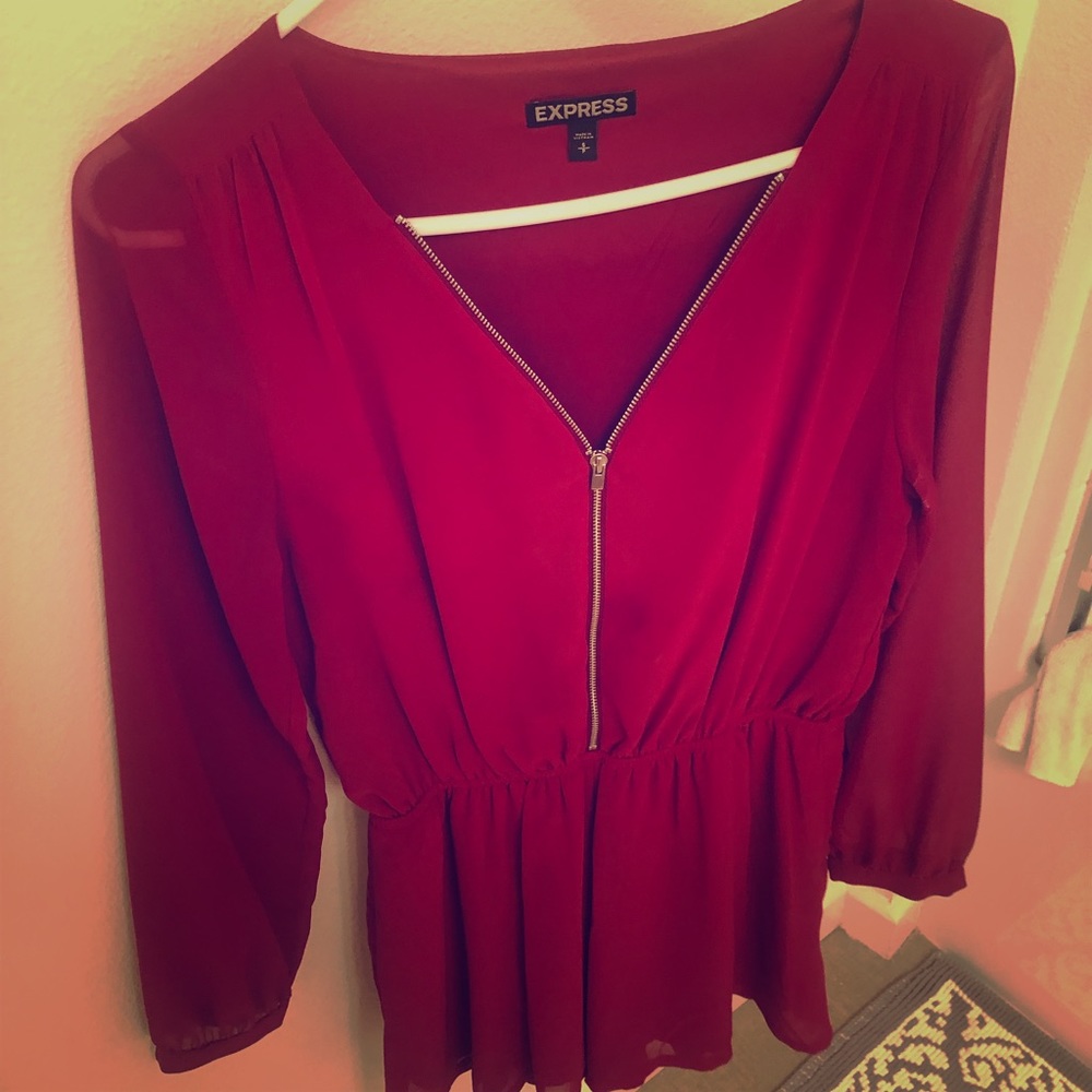 Express long-sleeved romper